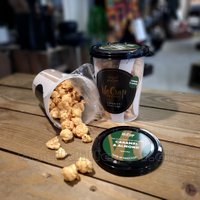 NoCrap gourmet popcorn - karamel og mandel - dansk produkt - køb hos din lokale forhandler på Fyn - Butik Lille Per